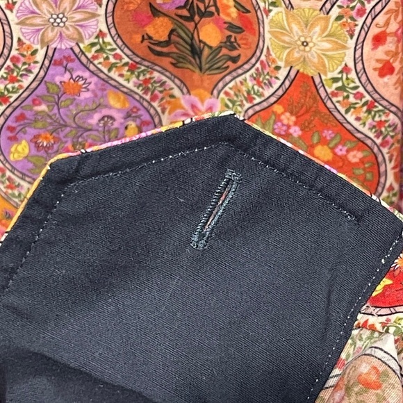 John Lennon Men’s Button Front Stretchable Shirt Boho Pattern Unique Size Small - Picture 6 of 8